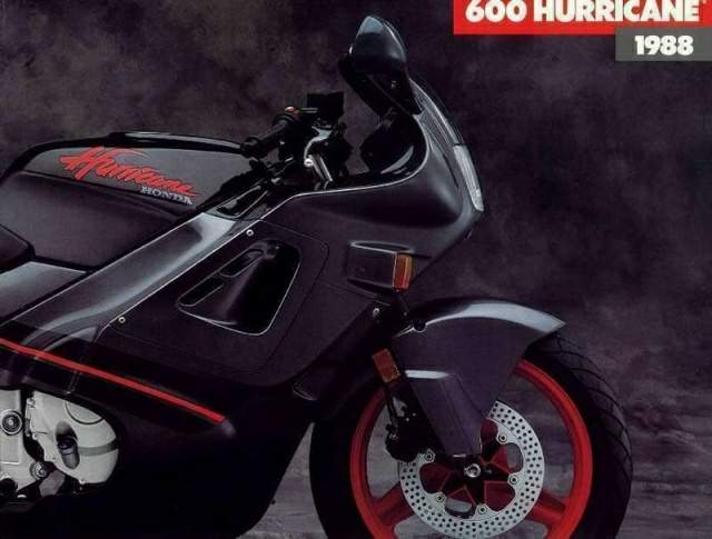 1988 honda store cbr 600